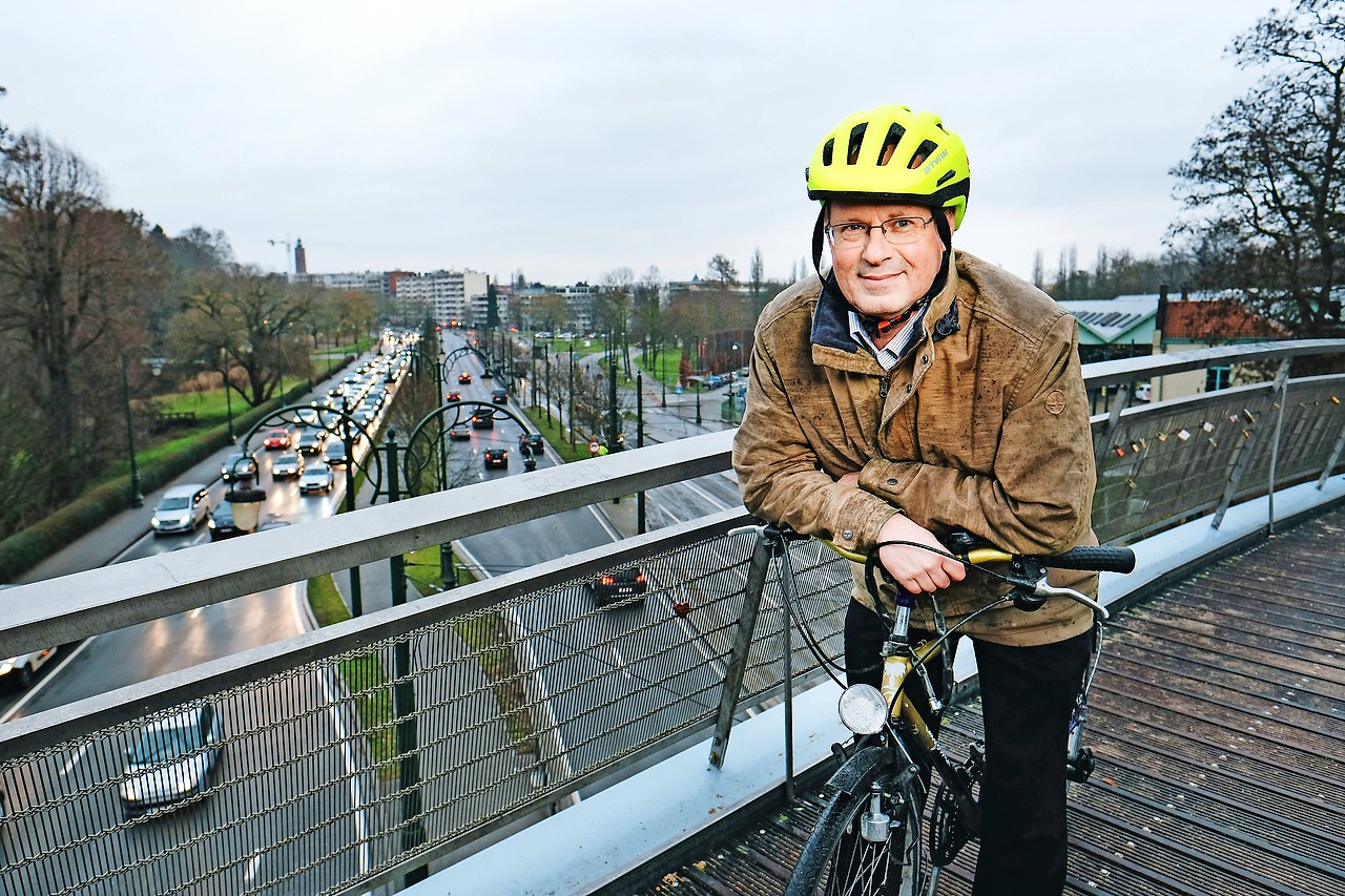 Paul Delva: „Na 1958 is Brussel een stad op maat van de auto geworden.” © Bart Dewaele