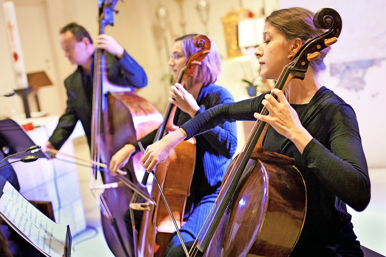 Het barokensemble B’Rock voert de oude barokstukken uit, maar evenzeer de hedendaagse muziek. © Arne Naert/deSingel