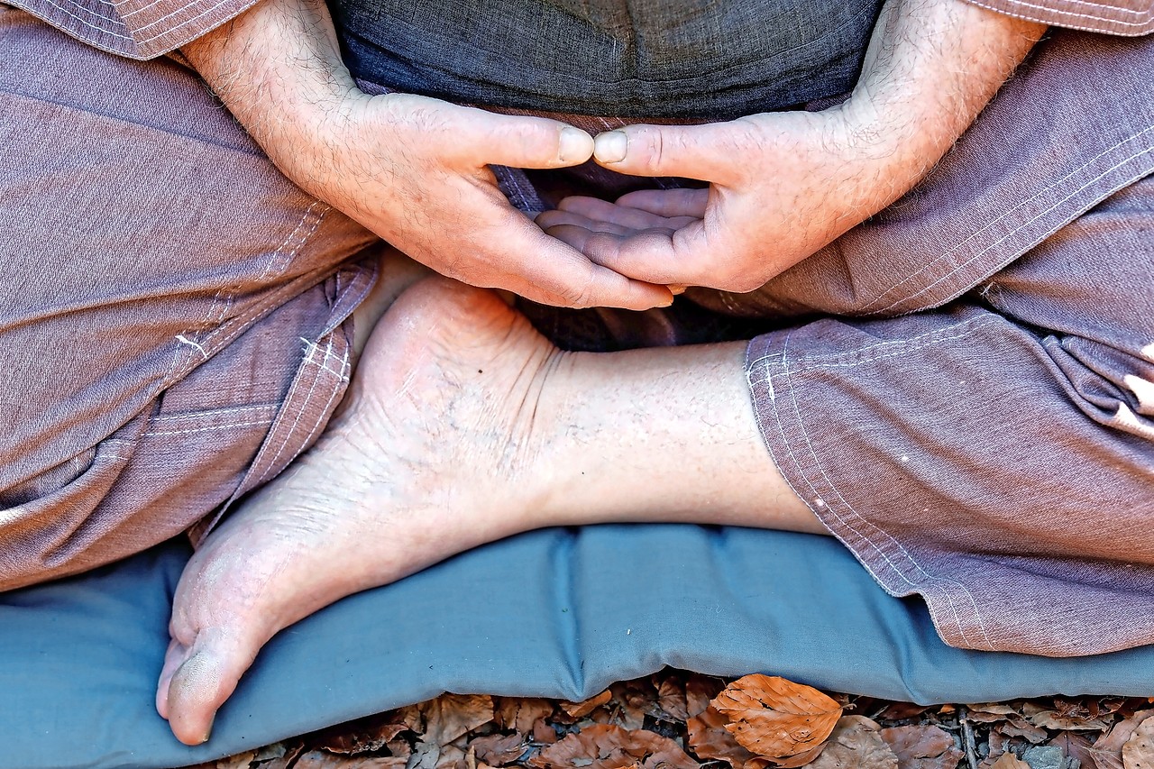 Meditatie is midden in het leven stoppen met weten, een praktijk die Edel Maex noodzakelijk vindt. © Belga Image