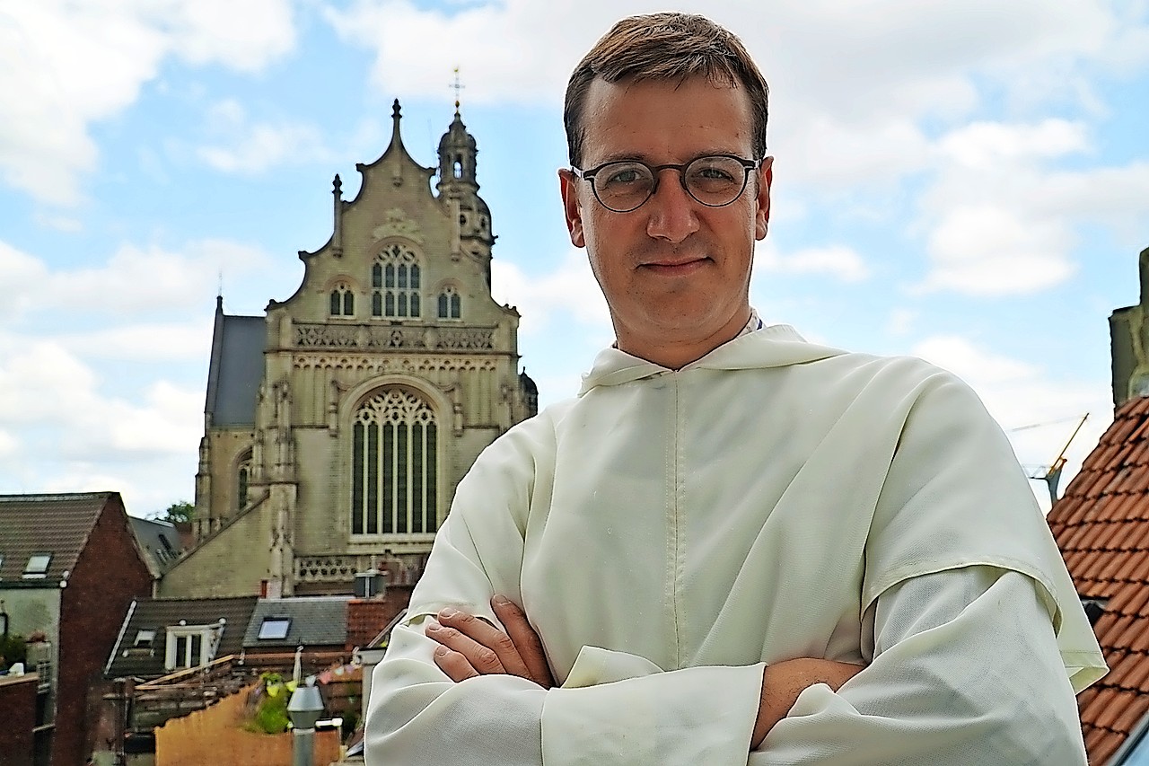 Didier Croonenberghs, de Vlaming in het project, maakt alvast zijn opwachting in Antwerpen. © Dominicanen in België