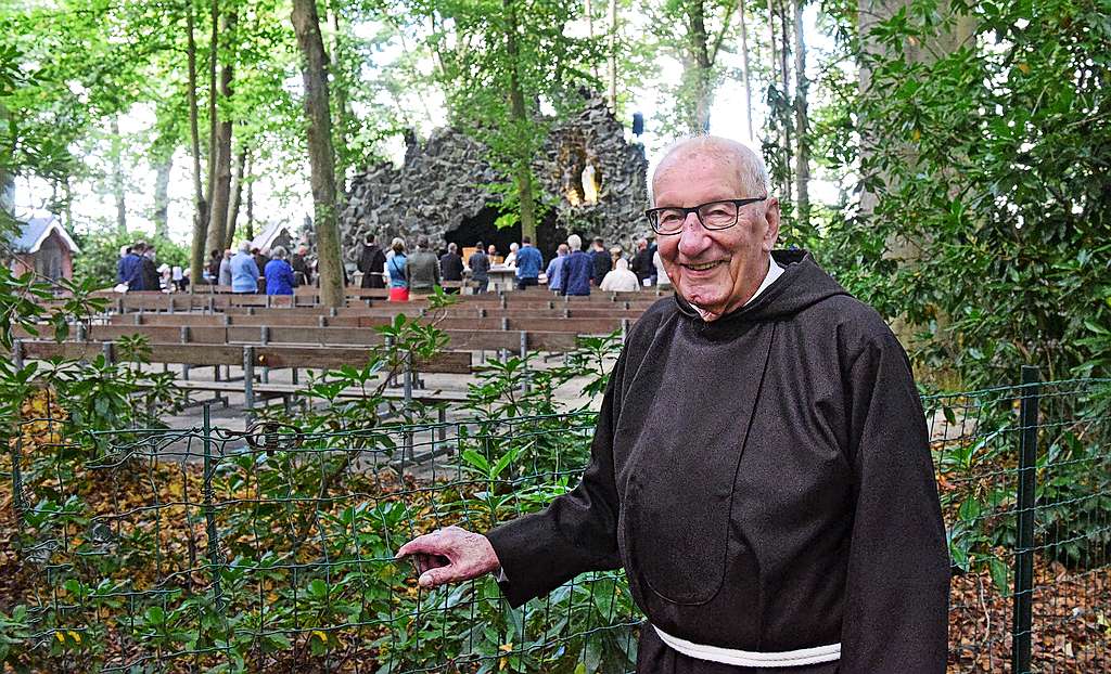 Kapucijn Luk Wouters was missionaris vóór hij naar de Noorderkempen kwam. © Mia Uydens