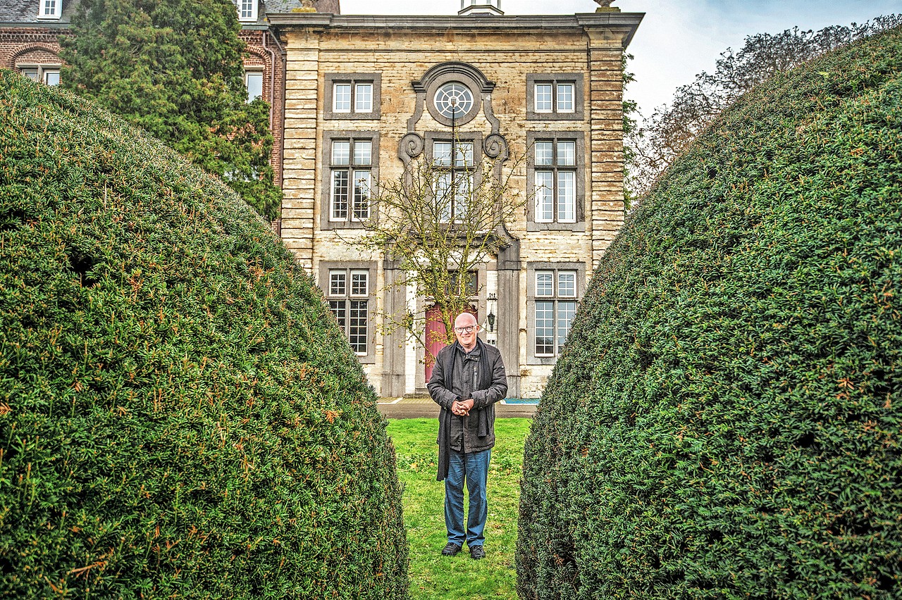 Sinds zijn jeugd is Frank Teirlinck huisvriend van de monniken van de abdij van Affligem. © Frank Bahnmüller