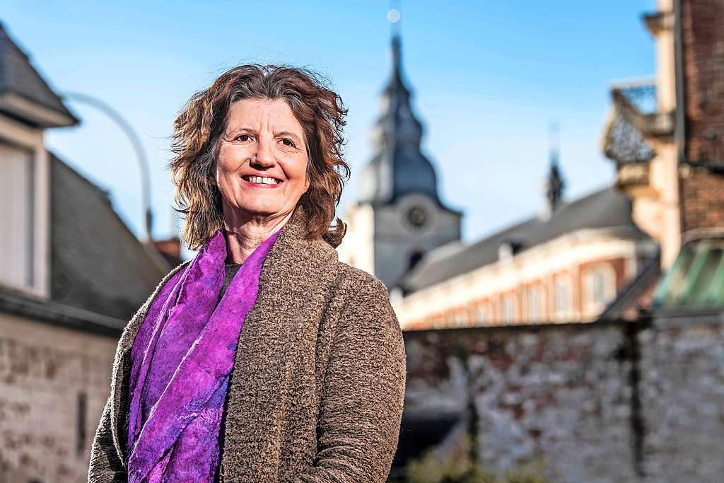 Liesbeth Goris over de lockdown: „Een leven zonder vieringen en sacramenten wordt kleurloos en oppervlakkig.” © Marco Mertens