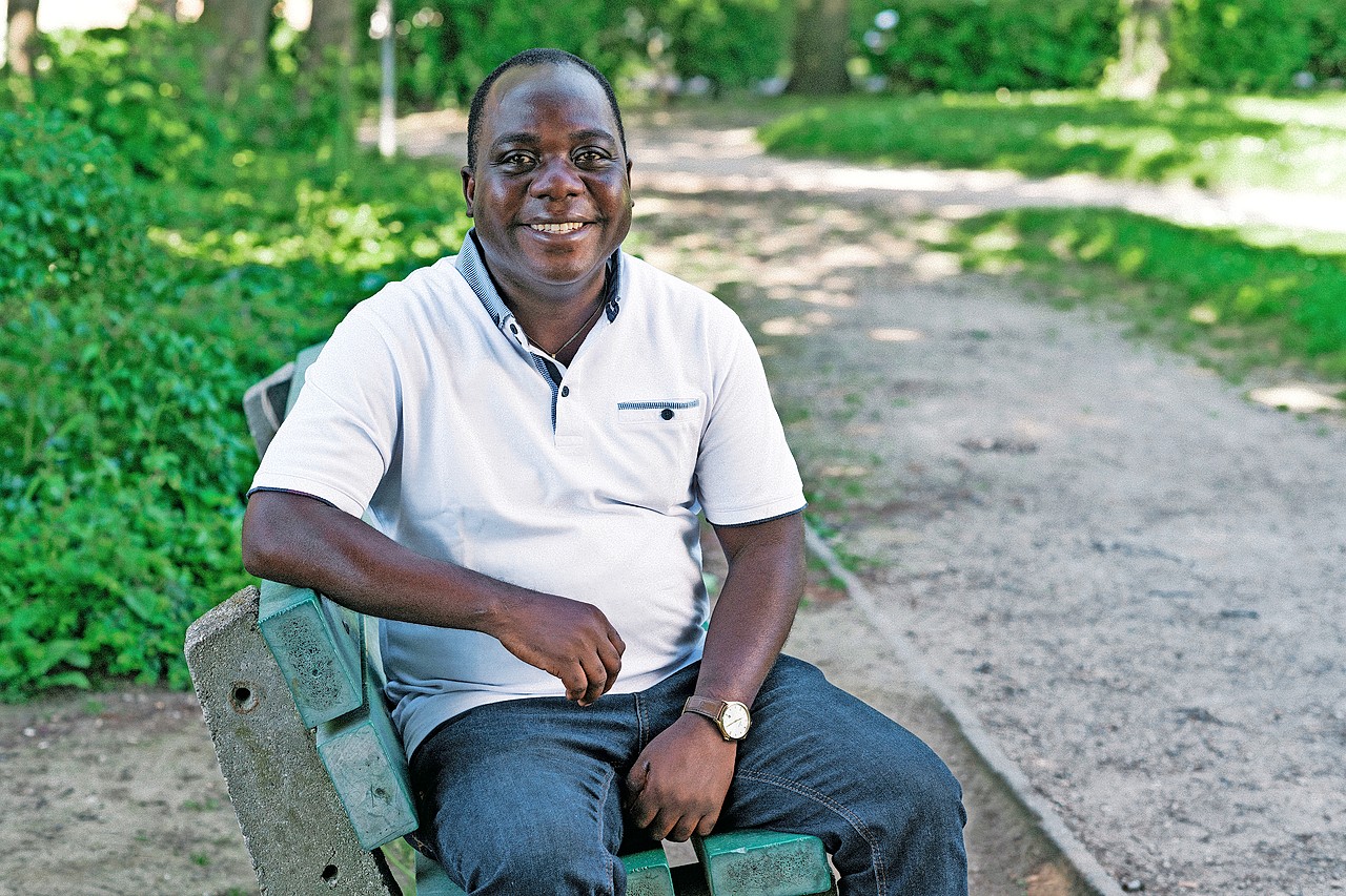 Scheutist Martin Mvibudulu kwam reeds als seminarist naar België. © Dries Decorte