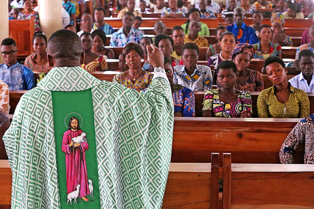 In Afrika steeg het aandeel van alle katholieken, alsook het aantal priesters, seminaristen en religieuzen. © Image Select