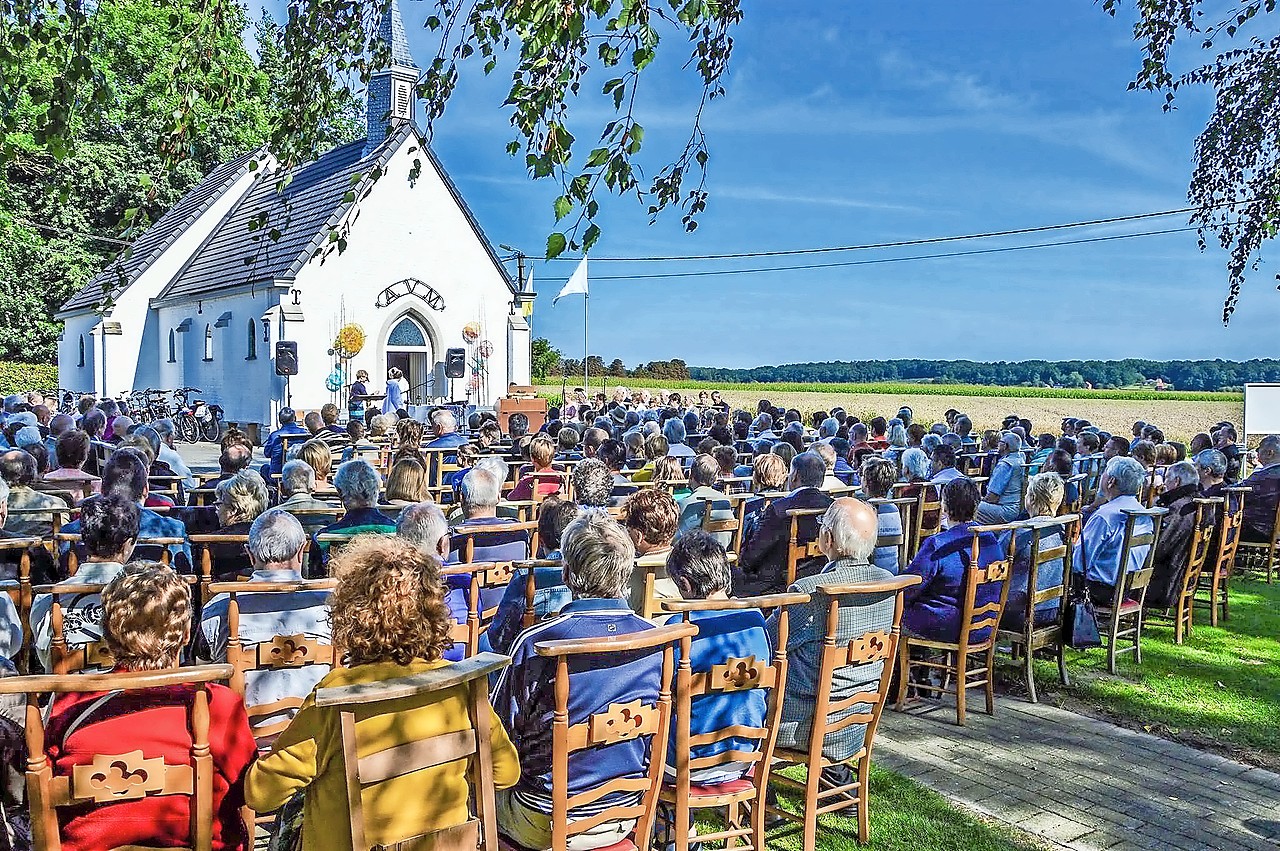 Kapel Heinkensberg in Glabbeek wordt nog drukbezocht. © Pastorale Eenheid Sint-Franciscus