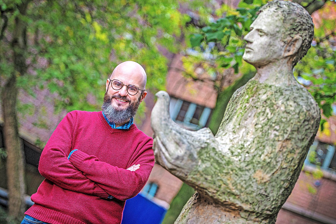 Stijn Demaré: „De grootste revolutie is een revolutie van tederheid.” © Frank Bahnmüller