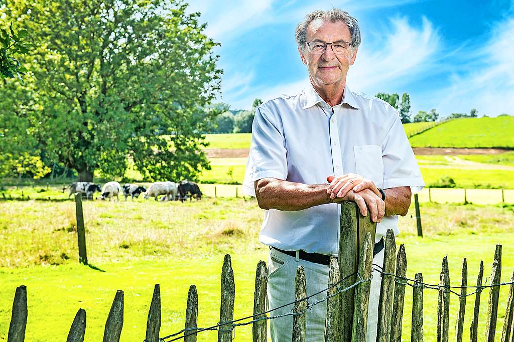 Herman Cosijns verliet Brussel en richt zich voortaan op de stilte en de natuur in zijn geliefde Pajottenland. © Frank Bahnmüller