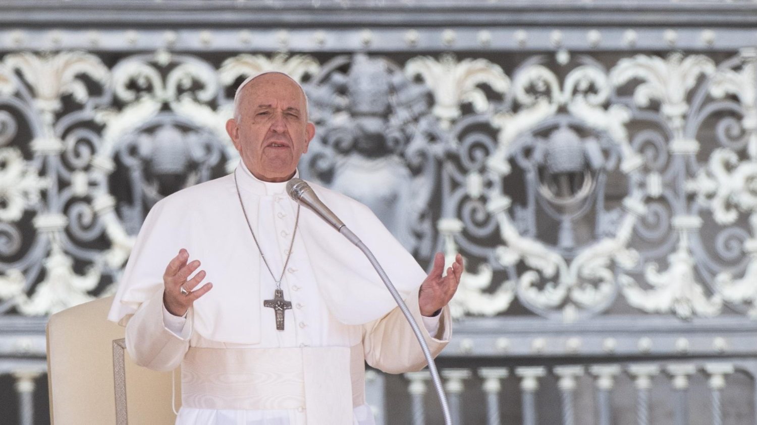 In zijn catechese over het Onzevader tijdens de algemene audiëntie op woensdag 1 mei 2019 belichtte de paus de voorlaatste bede over de beproeving