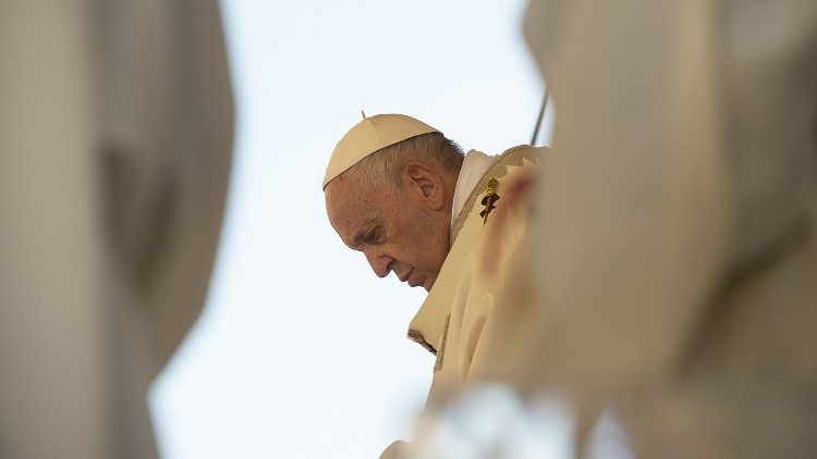 Paus Franciscus tijdens de algemene audiëntie van woensdag 24 augustus 2022