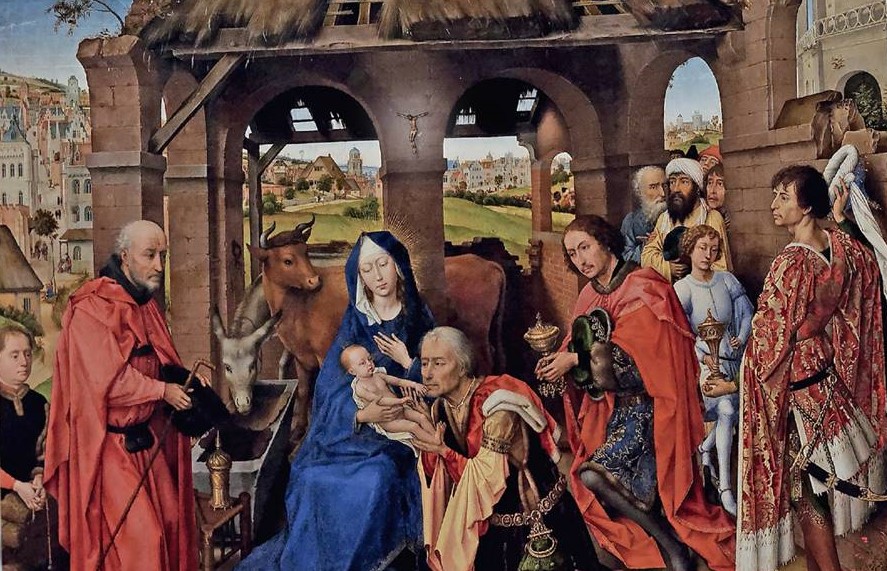 De aanbidding van de koningen van Rogier van der Weyden