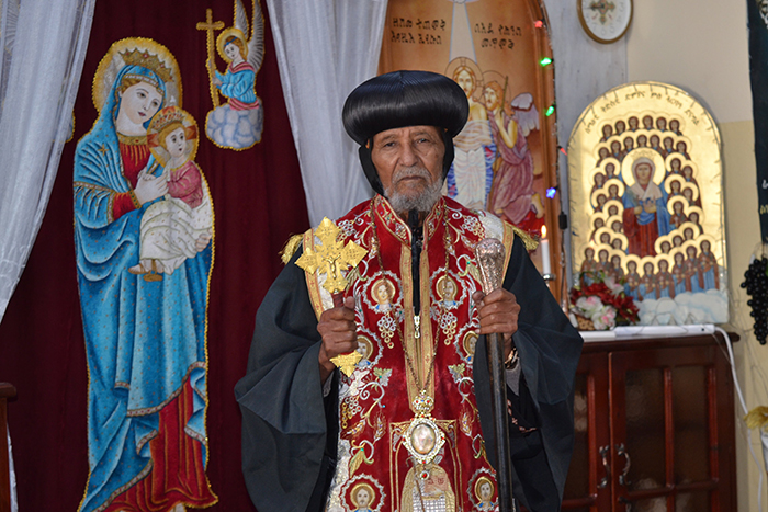 De overleden Eritrees-orthodoxe patriarch Aboene Kerlos.