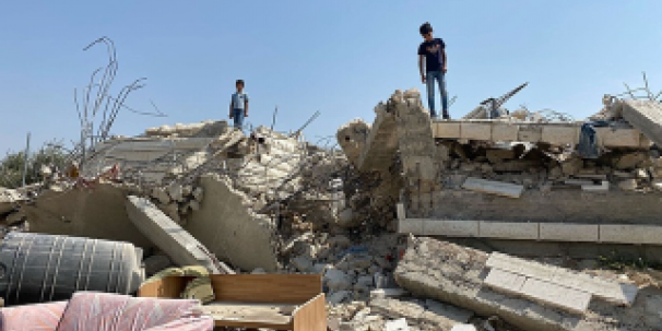 In 2020 vernielde Israël volgens het Bureau voor Coördinatie van Humanitaire Aangelegenheden nog eens zowat 850 Palestijnse huizen, zoals hier in september in Beit Sira in Ramallah op de Westelijke Jordaanoever