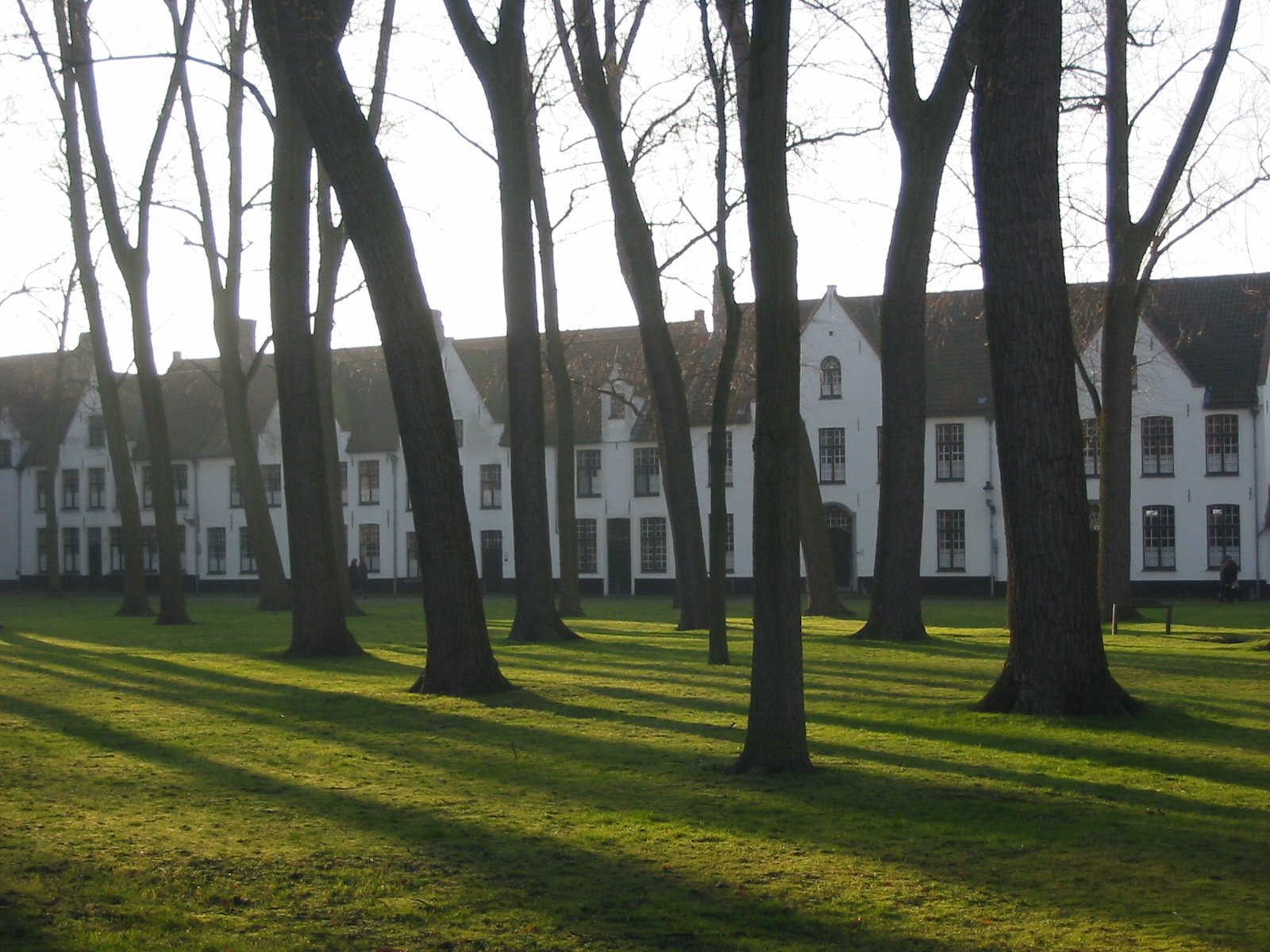 Het begijnhof van Brugge.