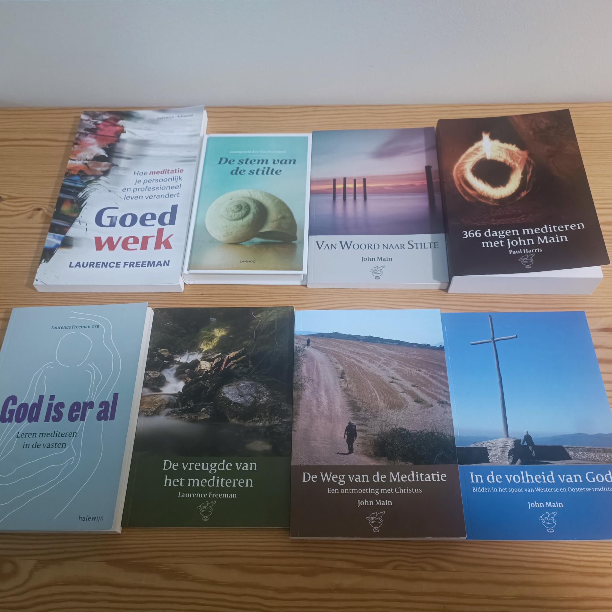 Aanbevolen lectuur over christelijke meditatie.