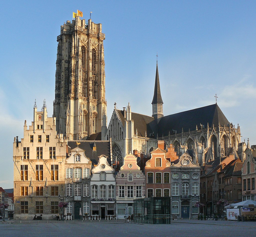 Sint-Rombouts en Grote Markt Mechelen