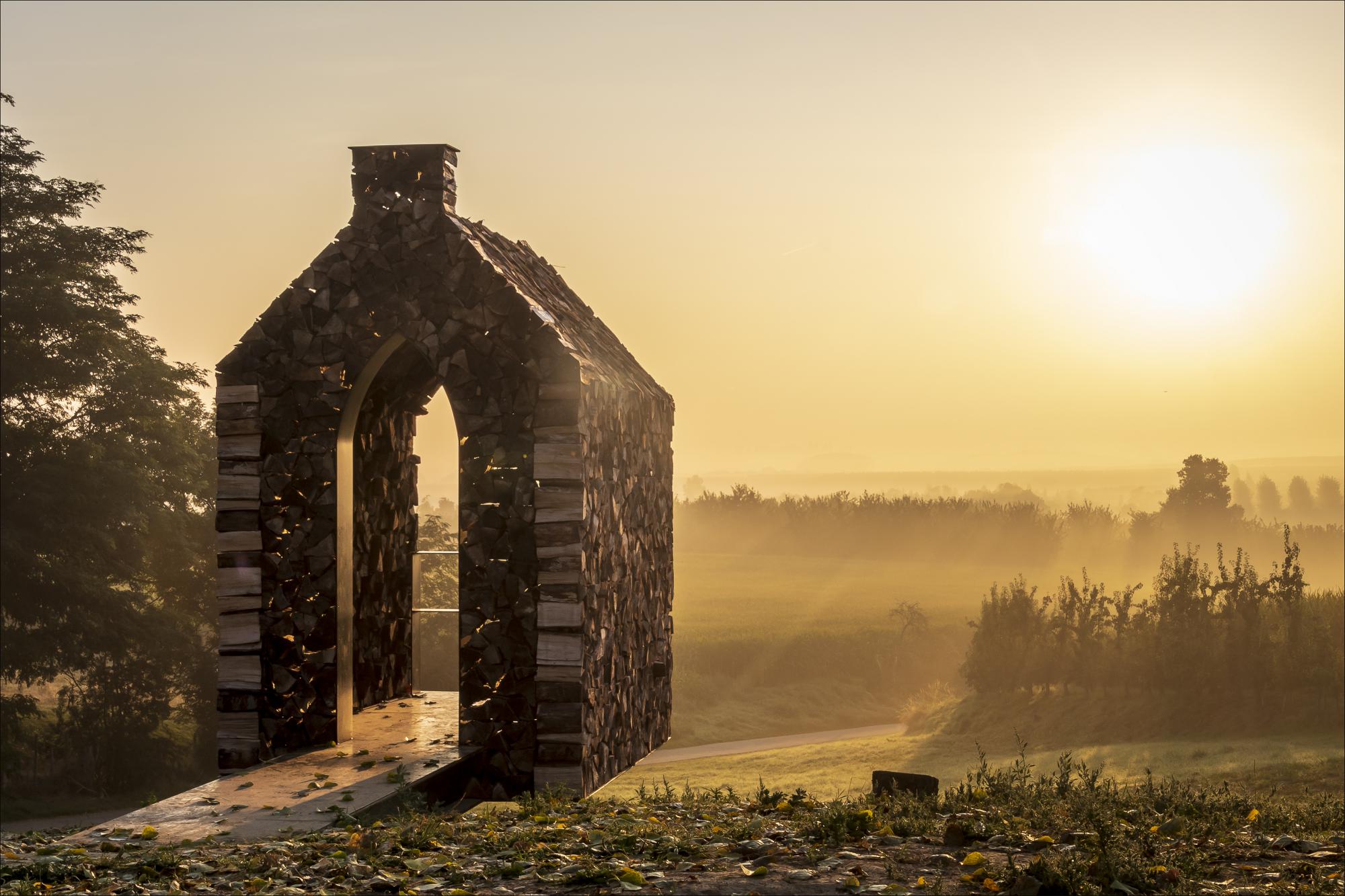 Zó instagrammable! Frits Jeuris houdt zelf het meest van de foto's met zonsopgang en mist.