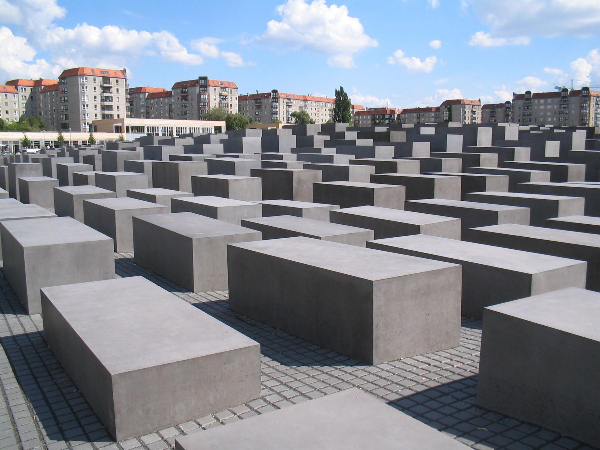 Het Holocaust-memoriaal in Berlijn