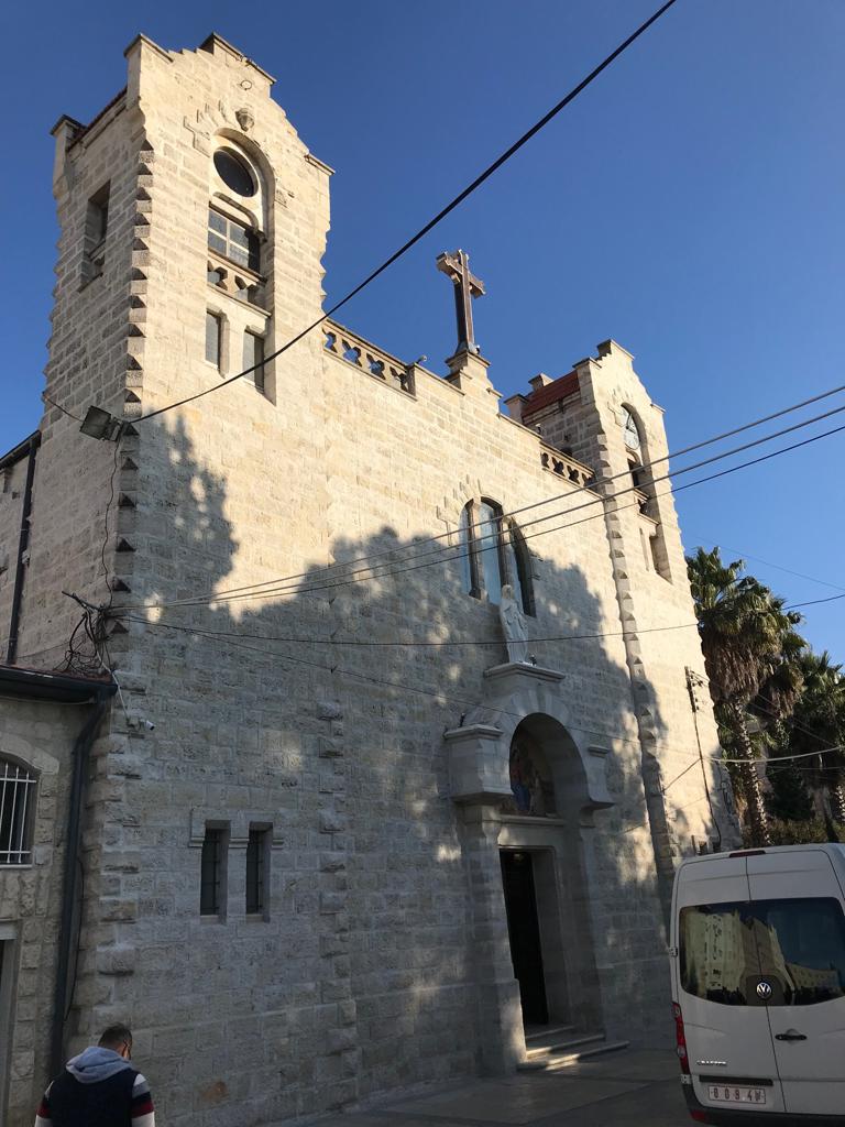 Heilige Familiekerk in Ramallah op de Westelijke Jordaanoever