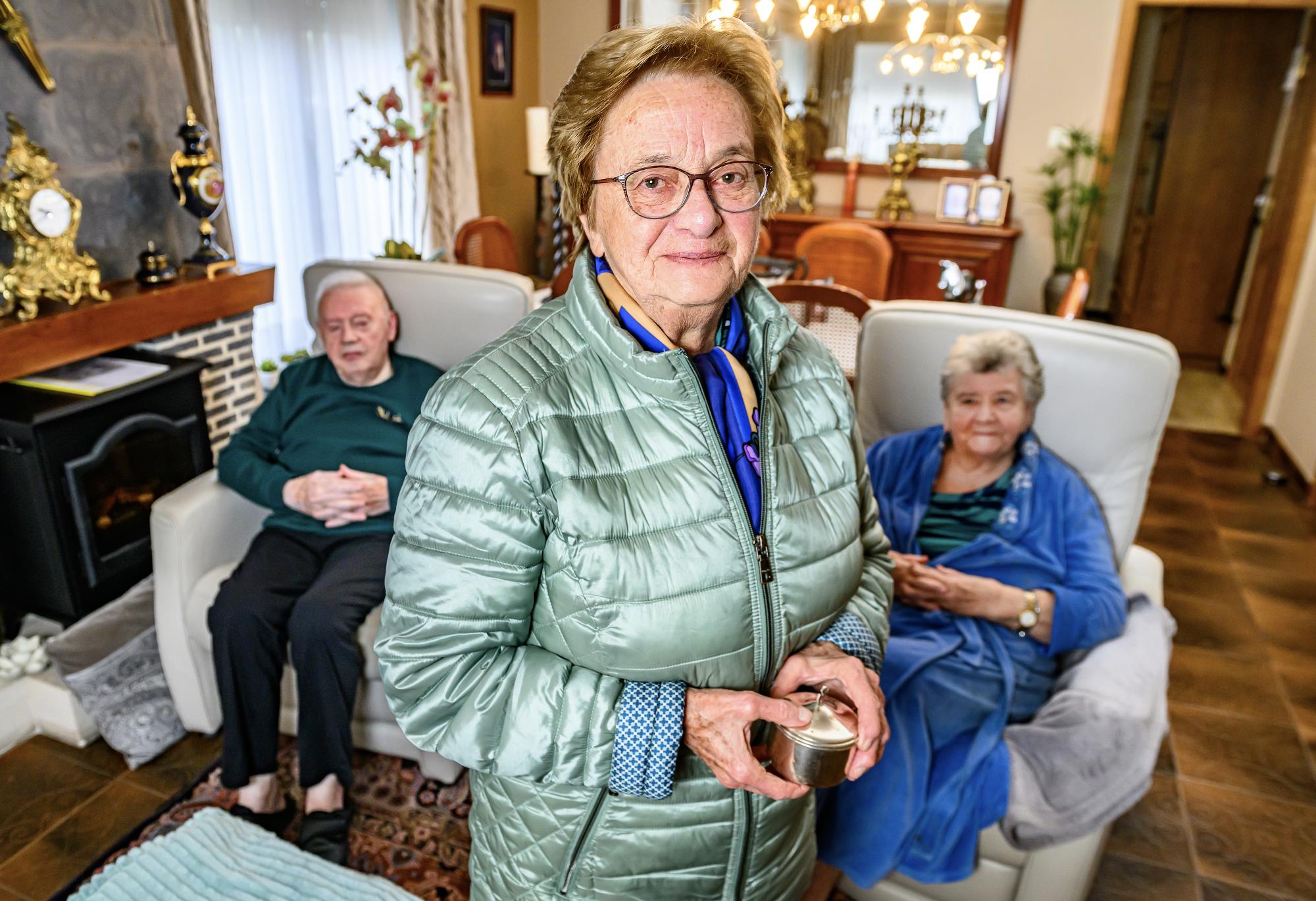 Rosane Janssens met André en Tarcilla: ‘Gedeelde vreugde is dubbele vreugde.’