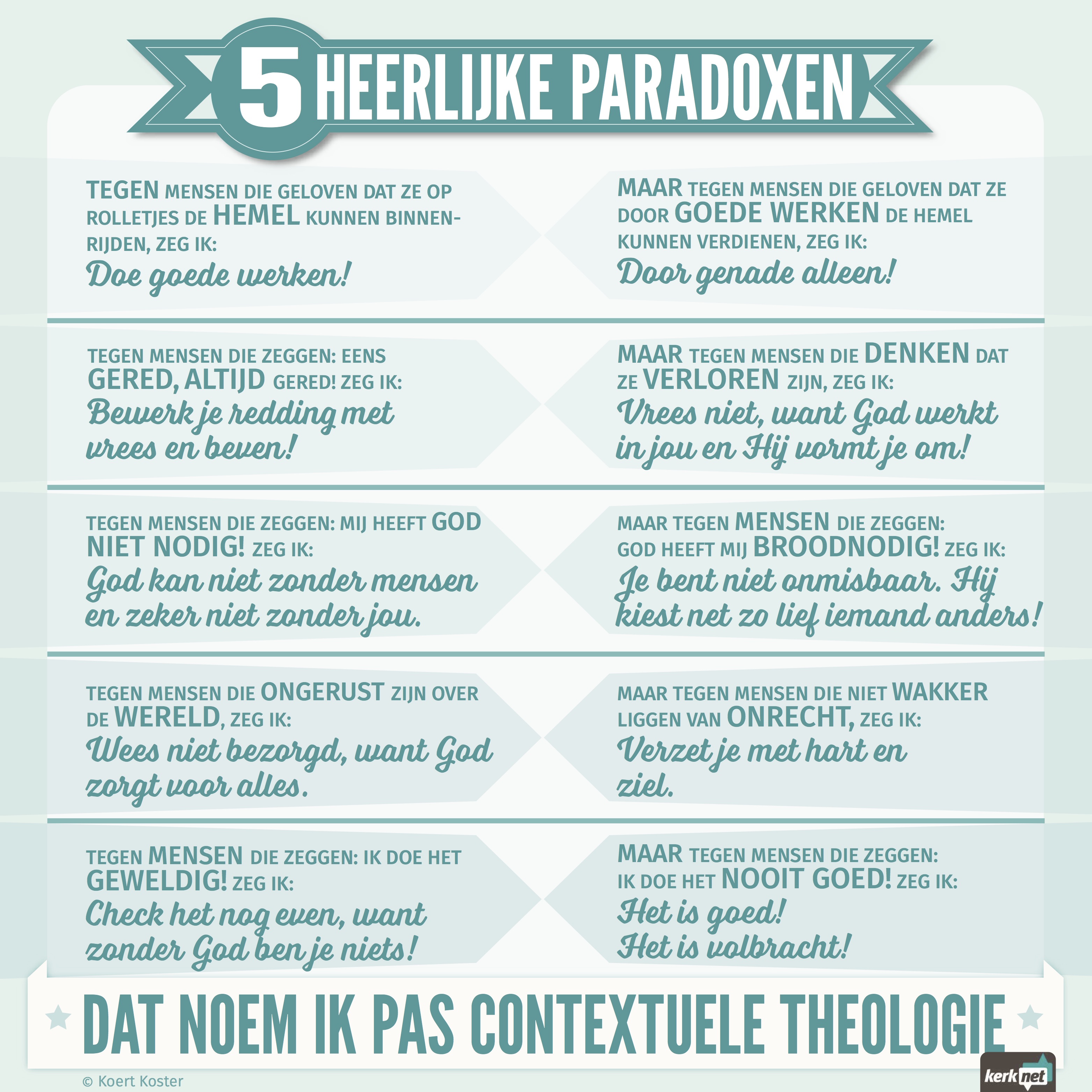 6 lieflijke paradoxen om even over na te denken.