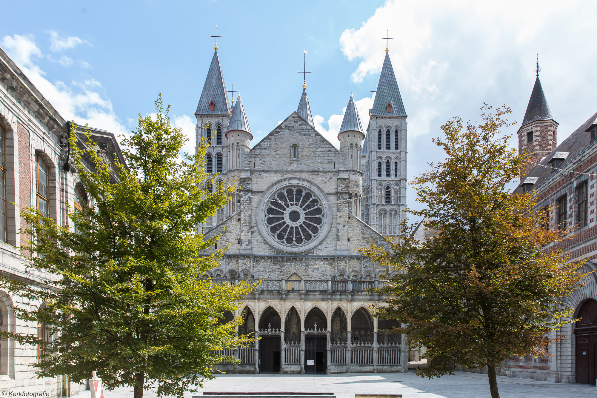 De kathedraal van Doornik is een van de 13 Belgische sites op de lijst van UNESCO Werelderfgoed.