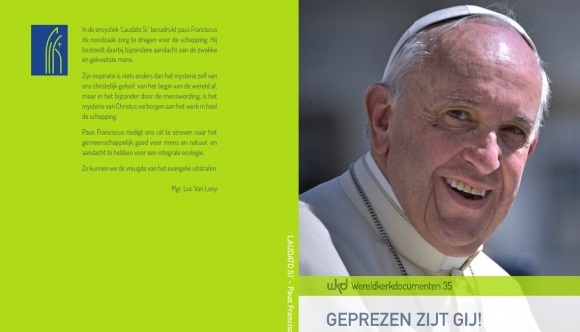 Cover van de Nederlandse vertaling van Laudato Si' © Licap