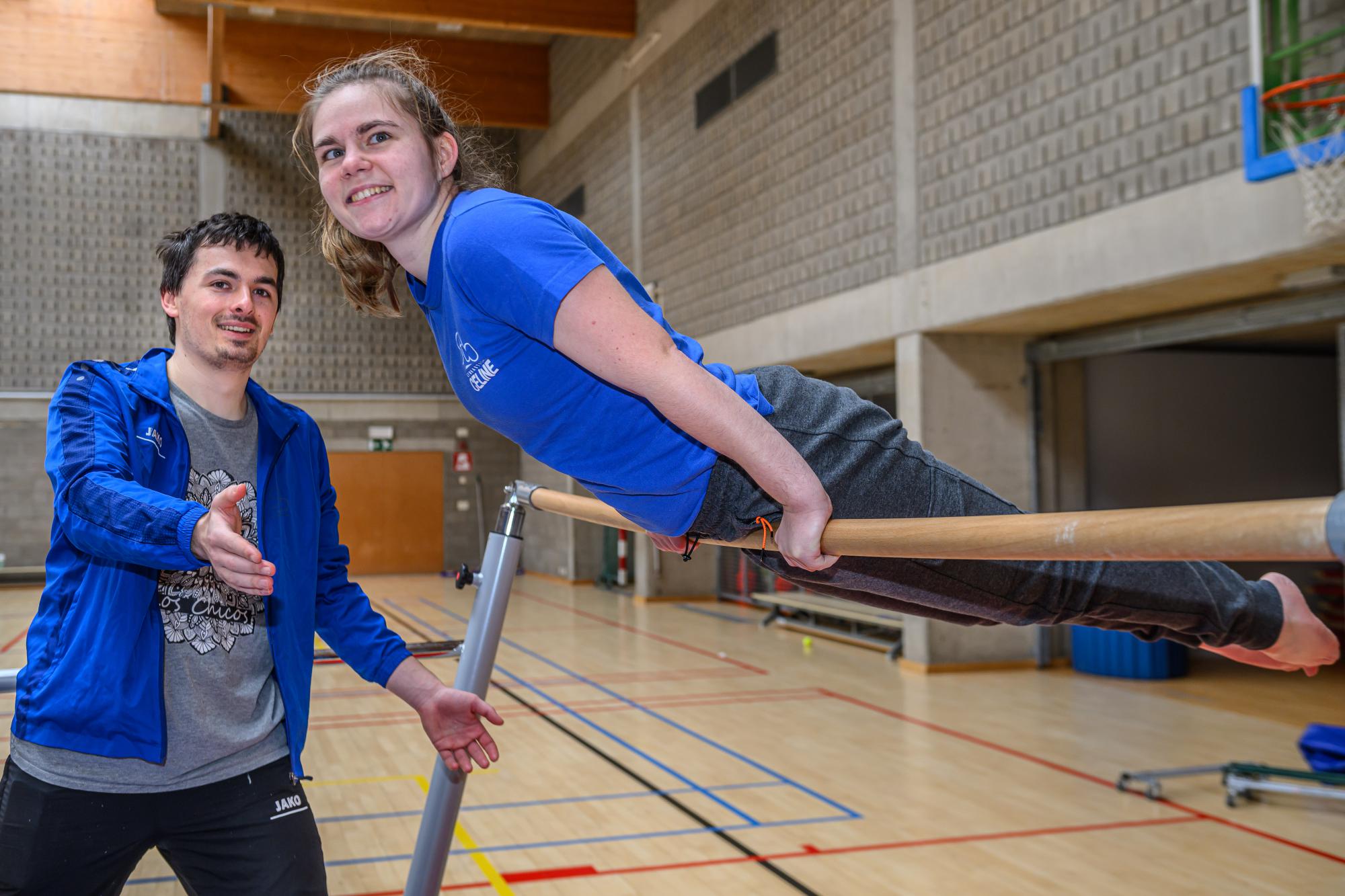 Maarten met Celine: ‘Het is mooi als je kinderen ziet evolueren.’