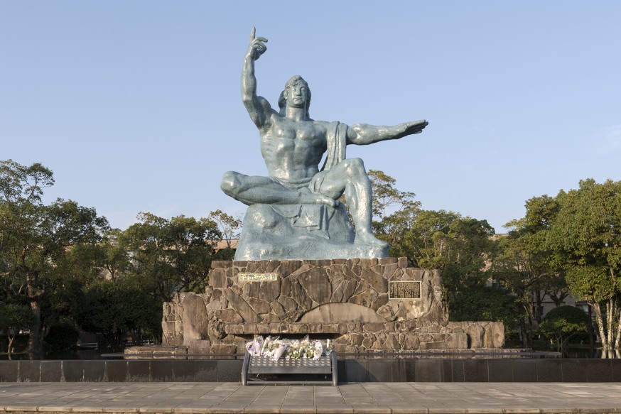 Monument voor Vrede in Nagasaki.