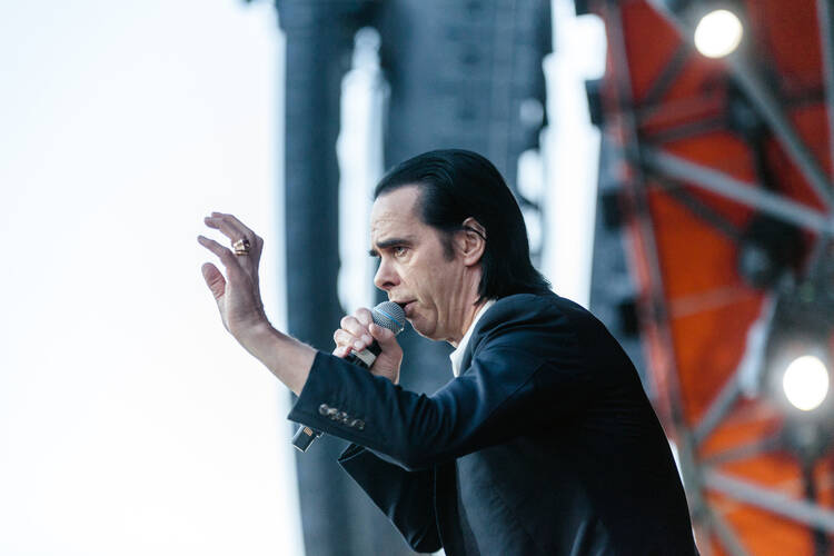 Nick Cave, frontman van Nick Cave & The Bad Seeds