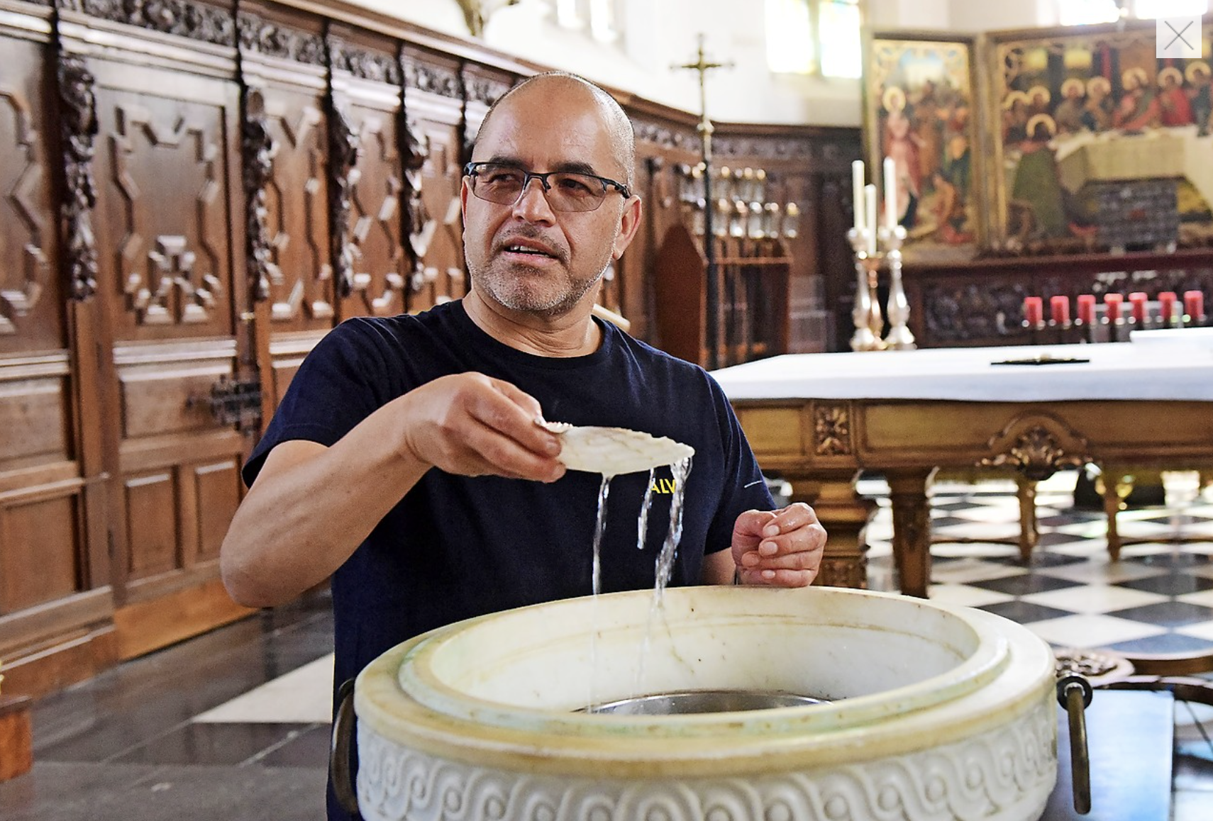 Alvi Vazquez: ‘Liturgie en sacramenten zijn belangrijk, maar er is meer dan dat.’ 