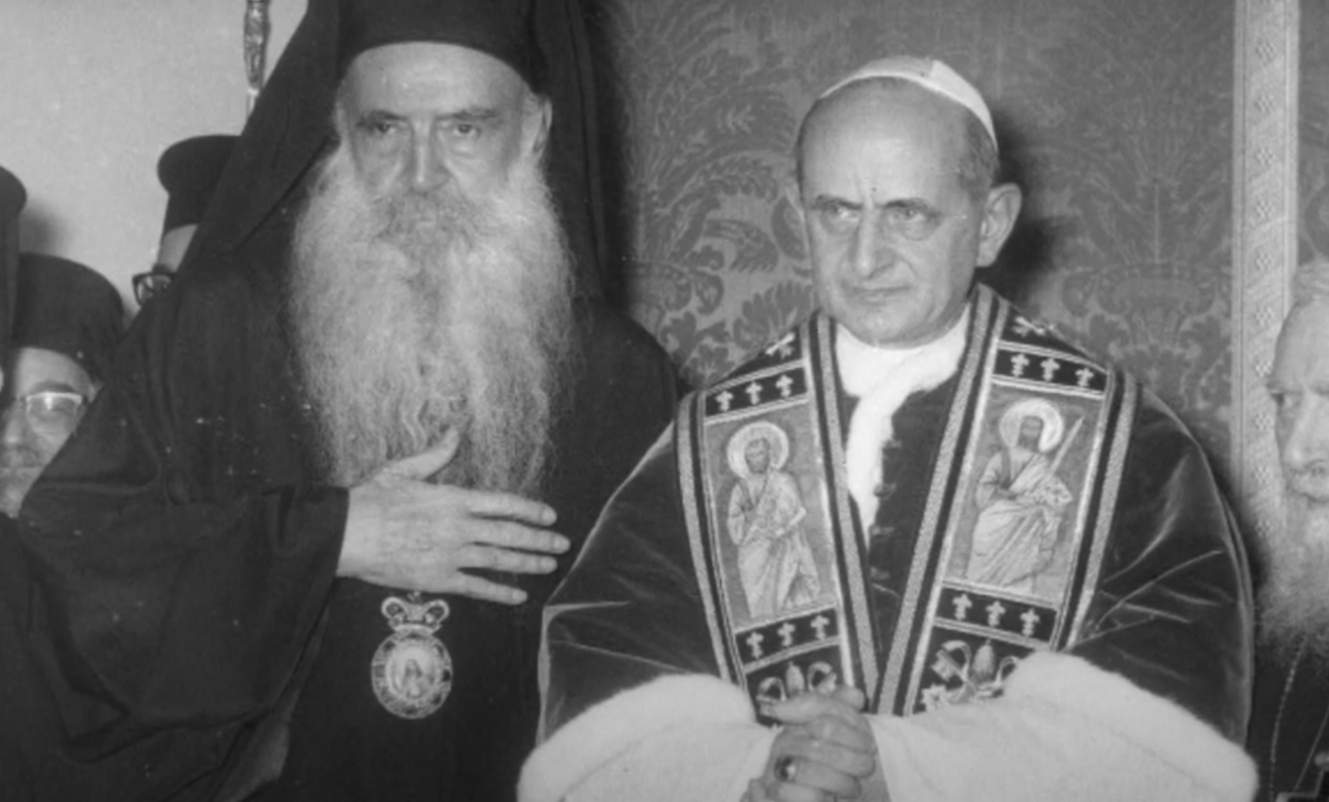 De ontmoeting tussen paus Paulus VI en patriarch Athenagoras betekende een doorbraak in de oecumene.