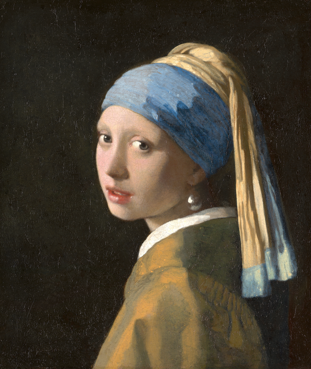 ‘Meisje met de parel’, Johannes Vermeer.