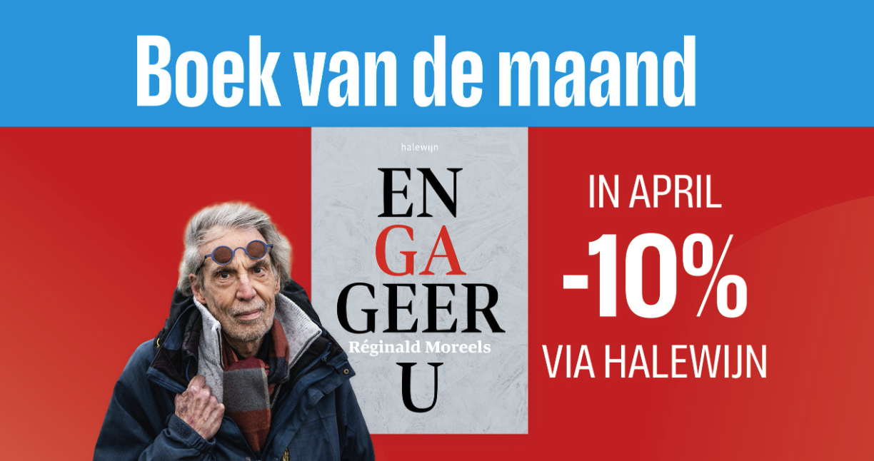 In de maand april krijg je 10% korting bij aankoop van het boek via de website van Halewijn.