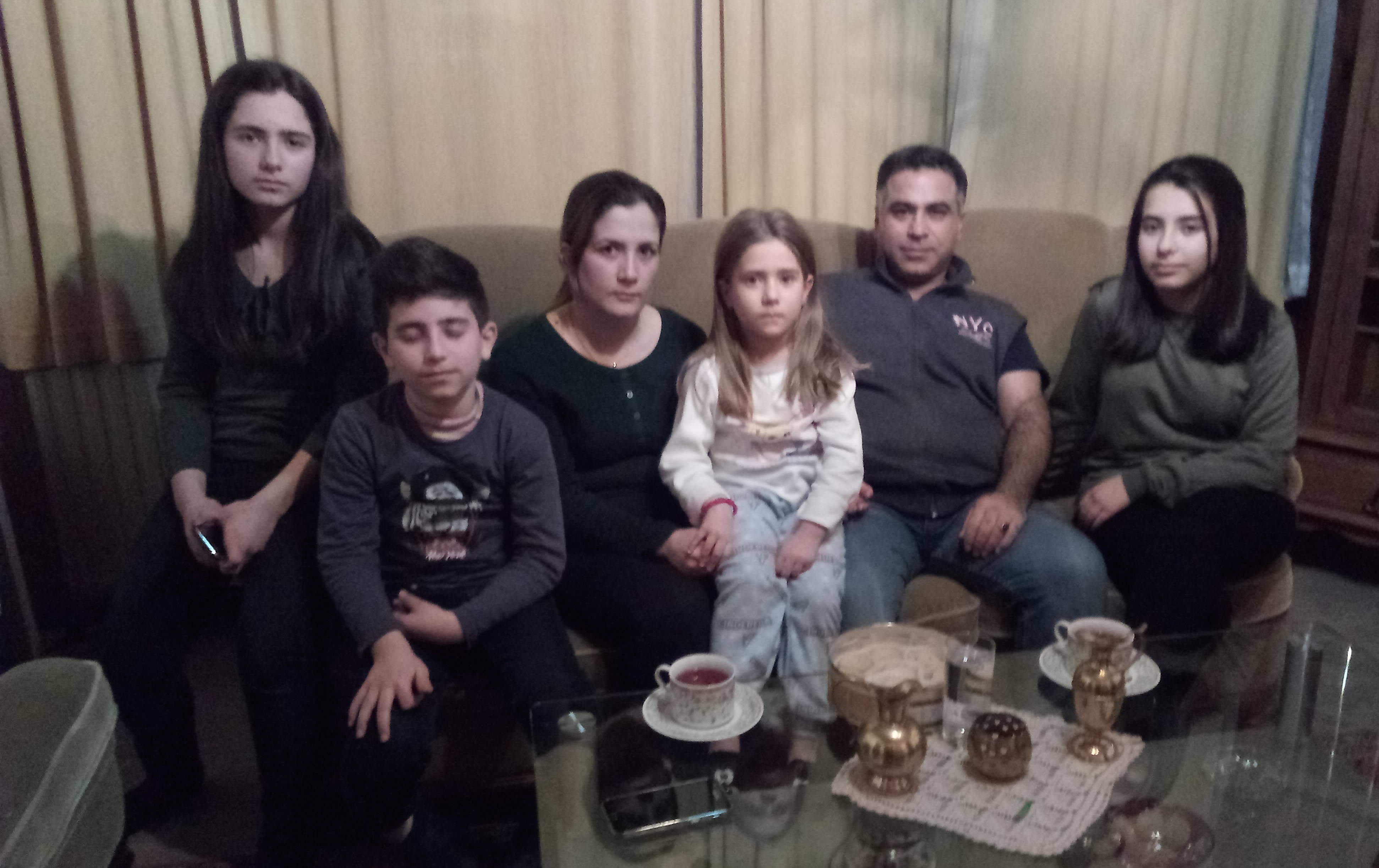 Familie Sheikho uit Syrië in Genk.