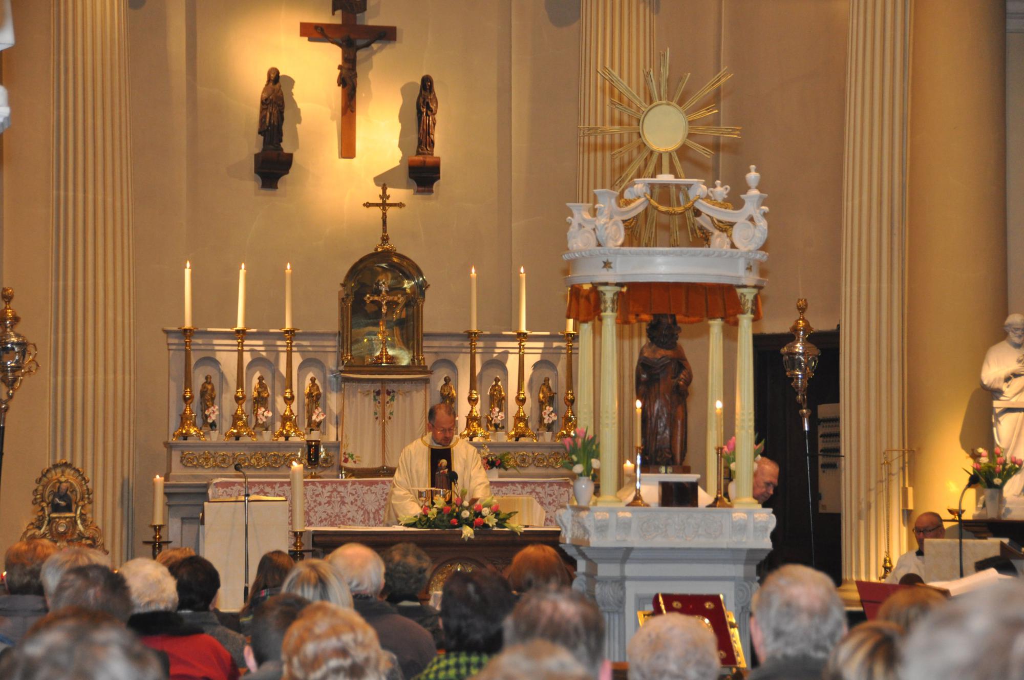 Beeld van de Sint-Antoniusviering in Wolfsdonk