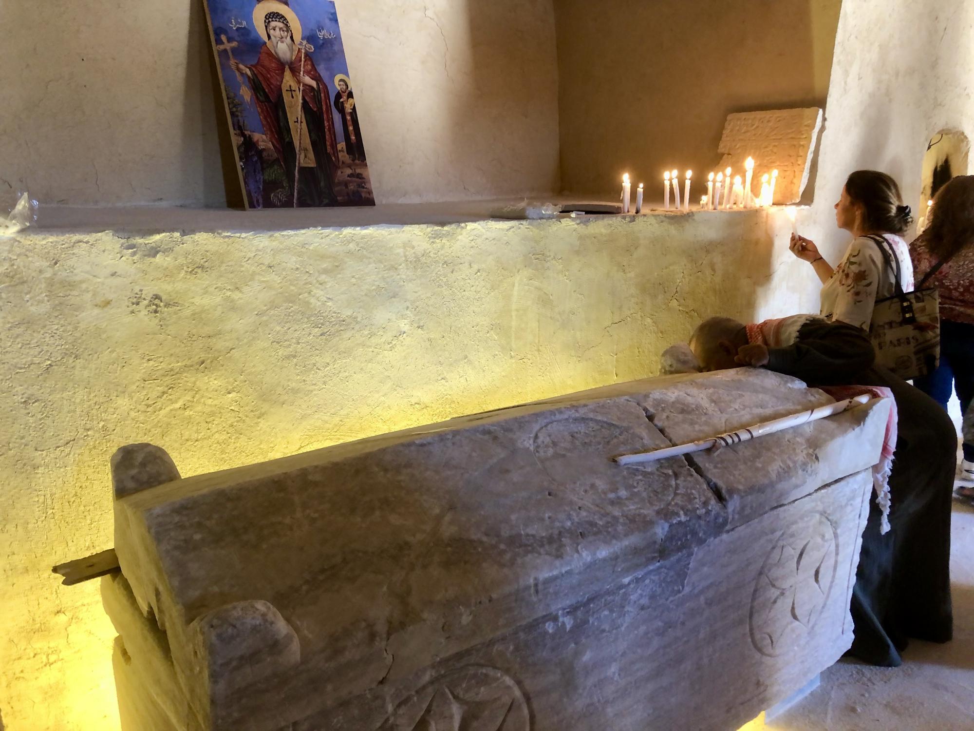 Grafkapel van Mar Elian, de heilige Juliaan van Emesa (nu Homs), een martelaar uit de 3de eeuw.