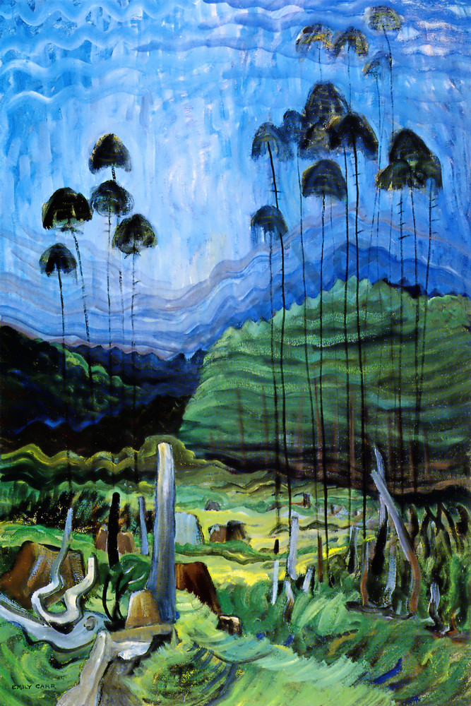 Emily Carr, Trees in the Sky.