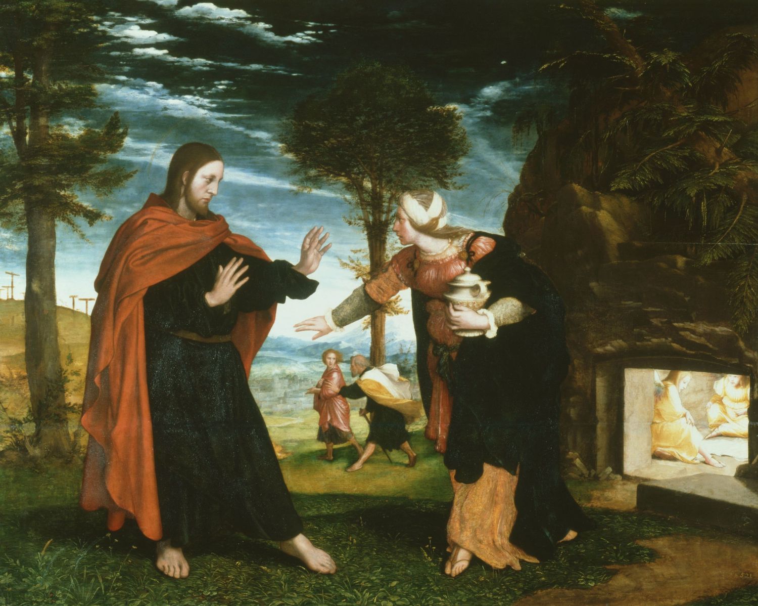 Hans Holbein de Jonge, Noli me tangere (1524)