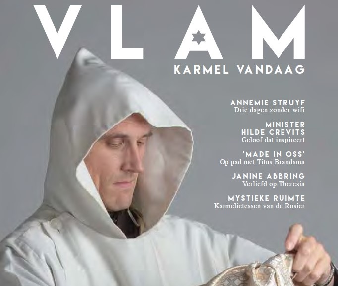 Vlam, het eerste glossy magazine van de karmelieten 