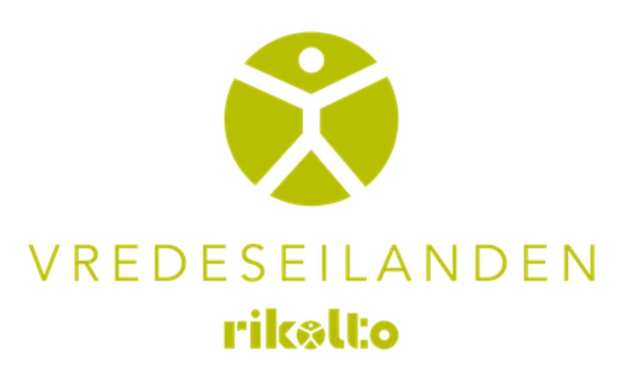 Het logo van Vredeseilanden - Rikolto