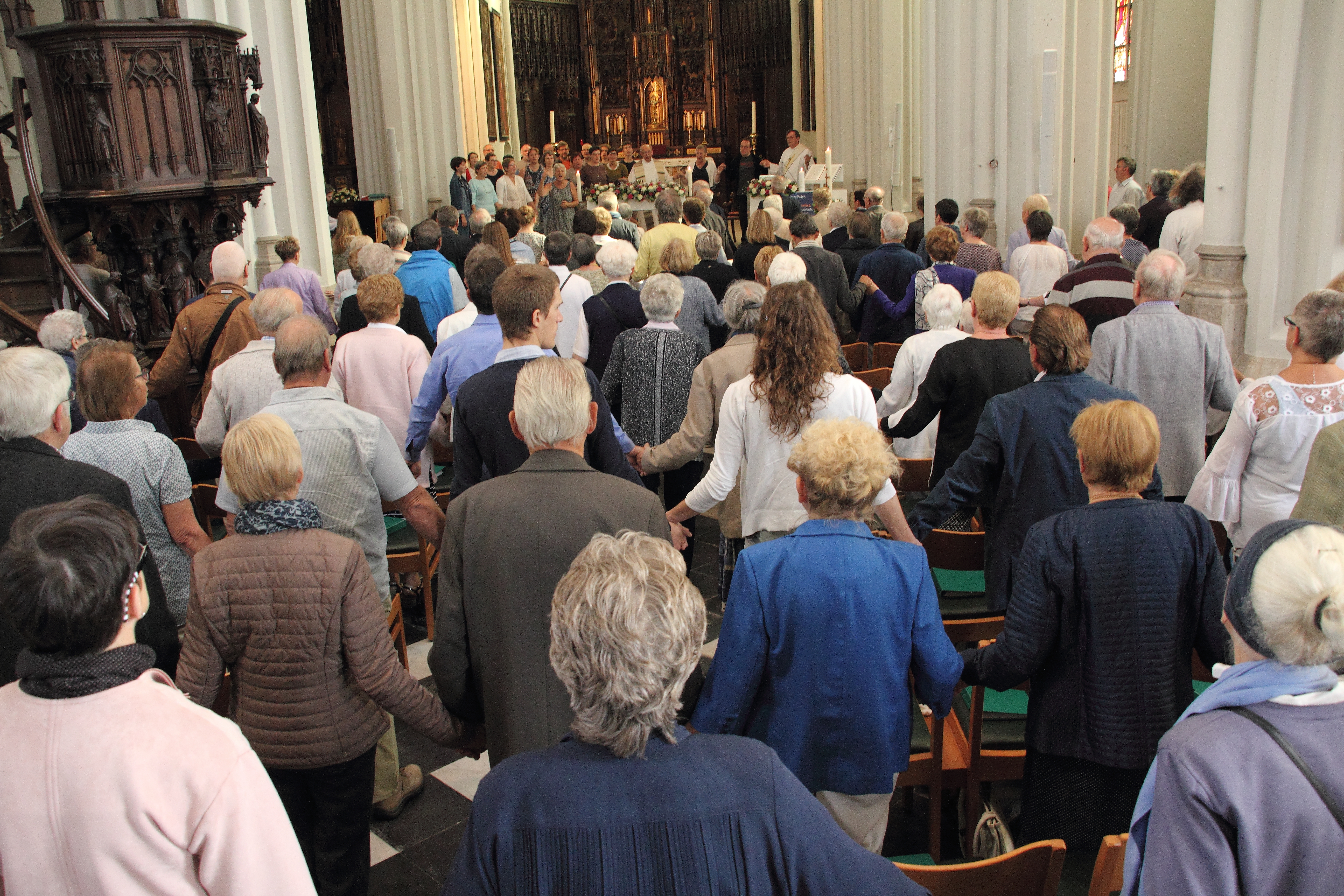 Stemmige dankviering in de Sint-Pancratiuskerk in Ranst