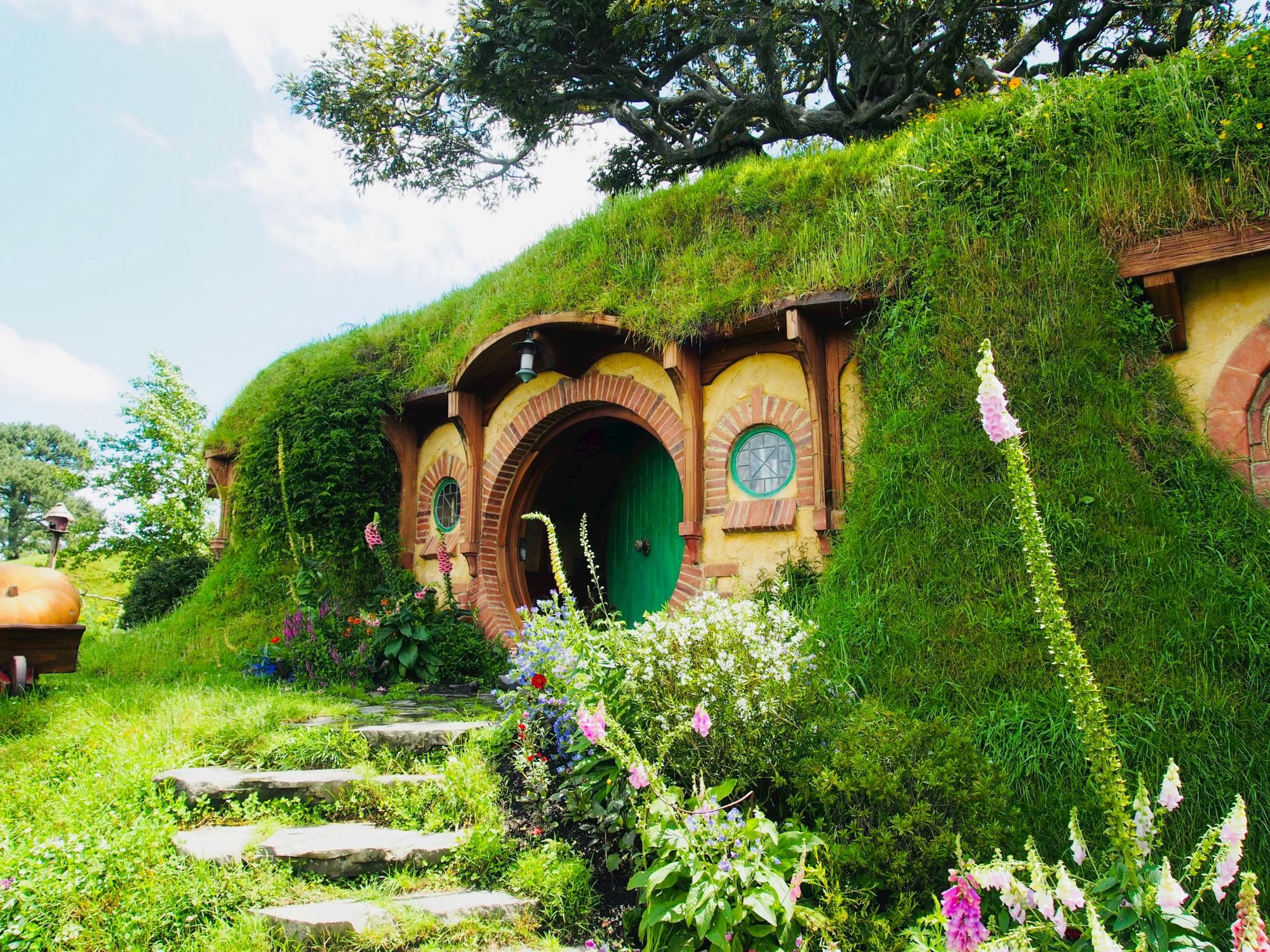 In Nieuw-Zeeland kun je de set bezoeken van The Lord of the Rings. Dit is de plek waar de avonturen van Bilbo en Frodo beginnen.