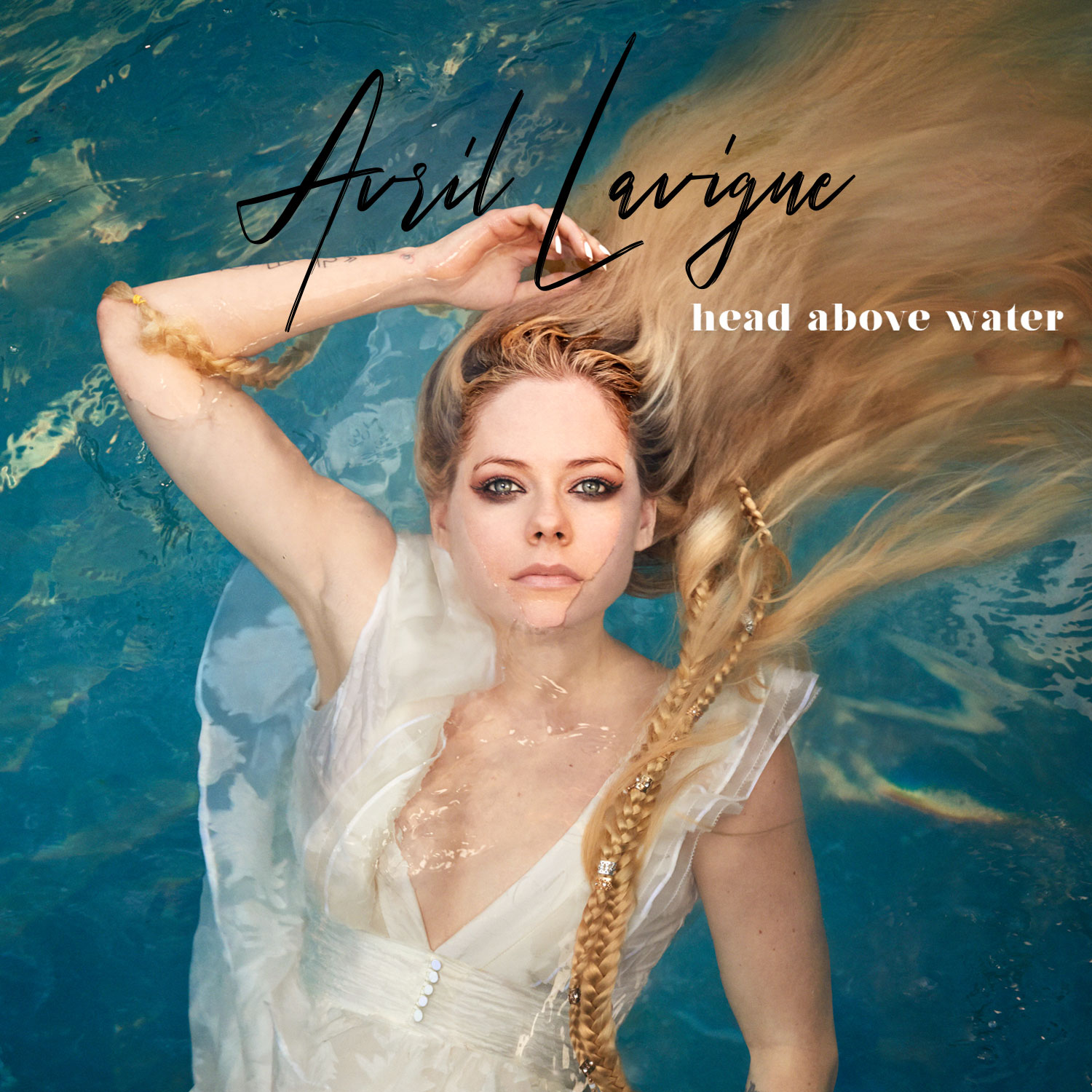 Cover single 'Head Above Water', een aanbiddingslied van Avril Lavigne.