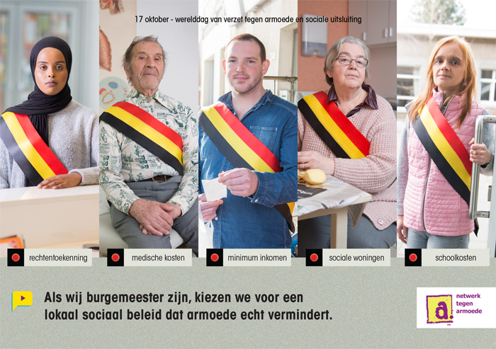 Campagnebeeld Netwerk tegen Armoede.