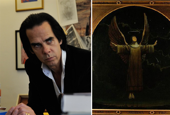 Nick Cave (l.) en Christina de Wonderbare