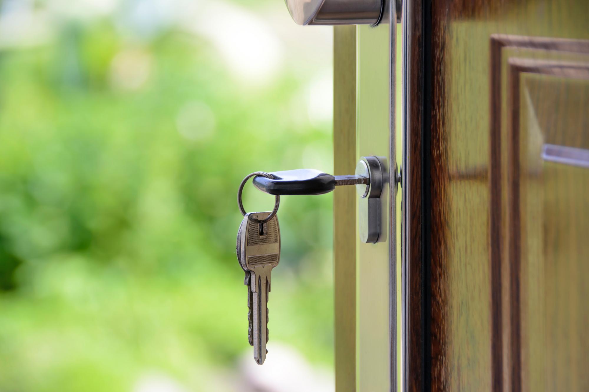 'Het huis is leeg nu, op een paar spullen na die de nieuwe eigenaars graag wilden behouden.'