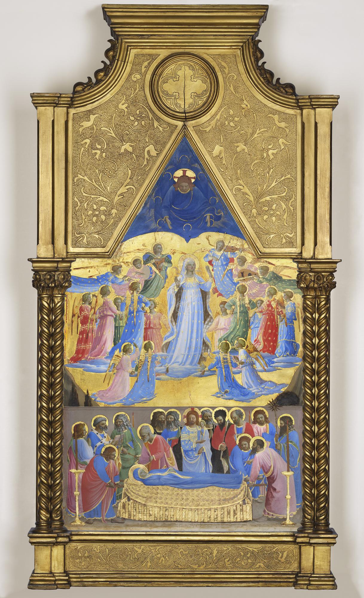 Fra Angelico, Tenhemelopneming van Maria.