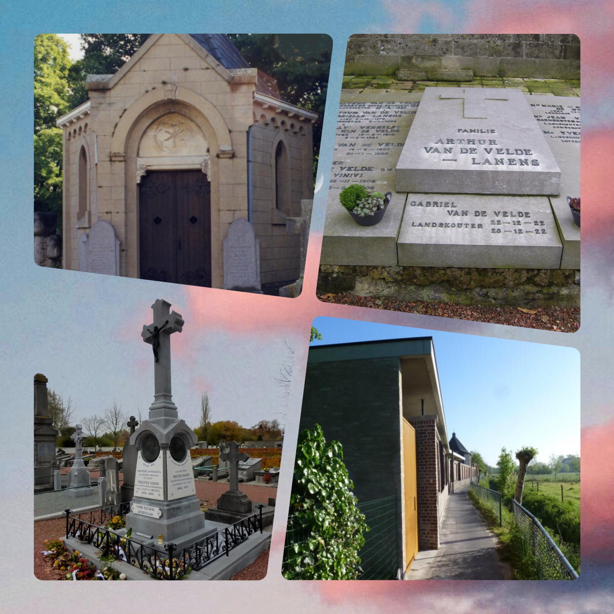 Bijzondere graven en grafkapellen in België.