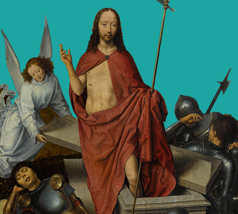 De opstanding van Christus (ca. 1490) ~ Hans Memling